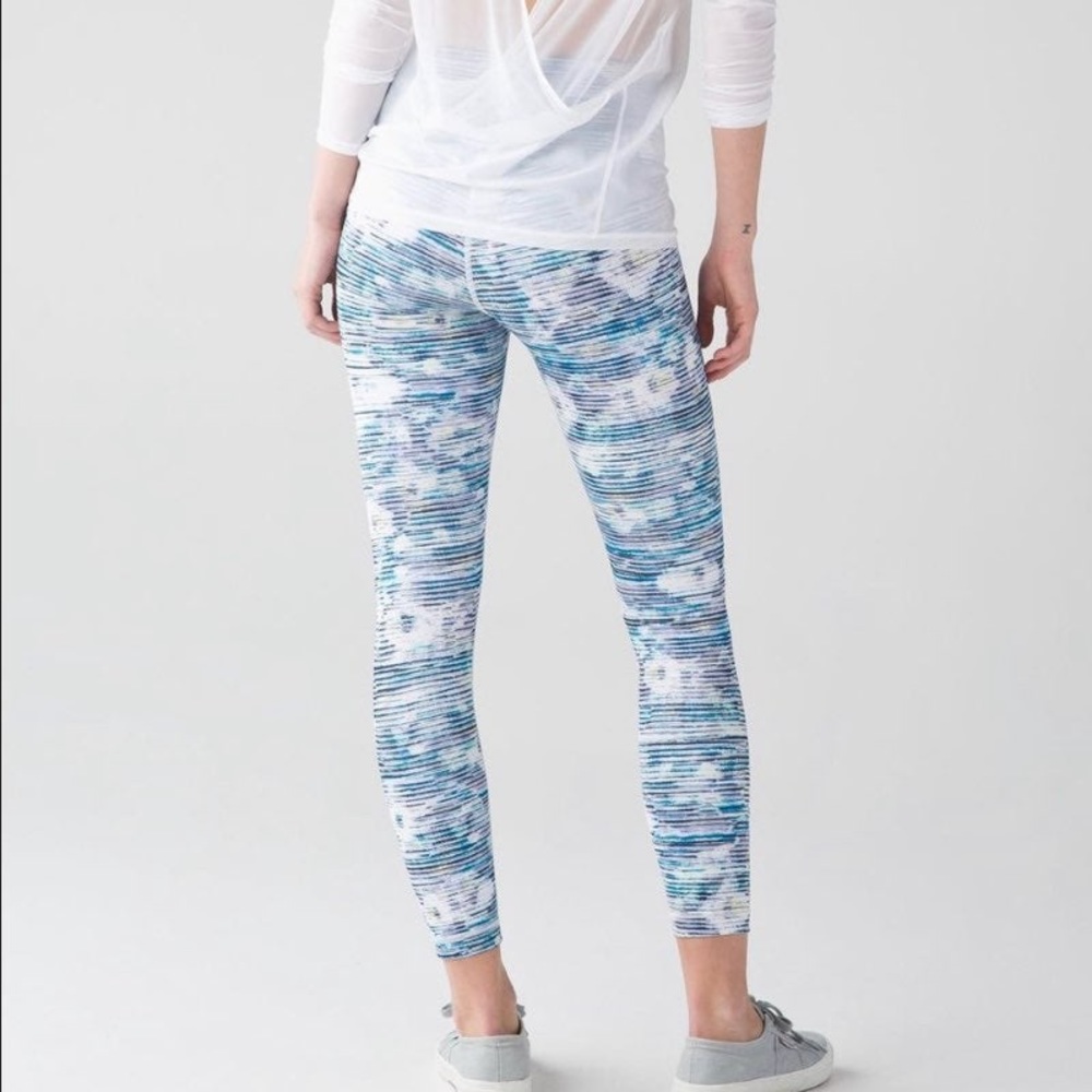 LULULEMON Wunder Under Blurry Belle leggings